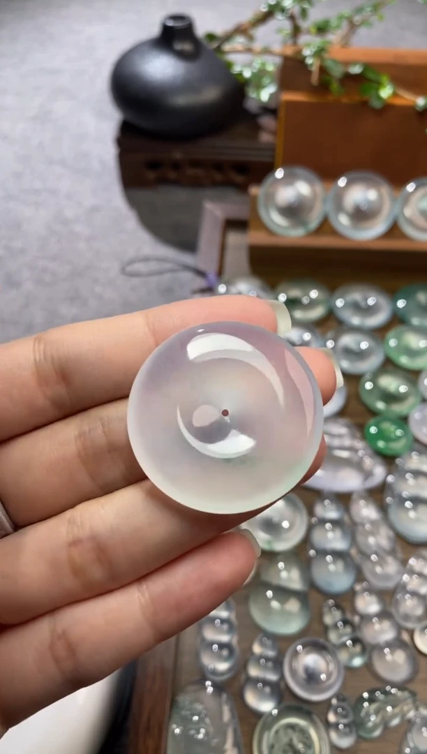 吊坠(不含链)未镶嵌翡翠扣子