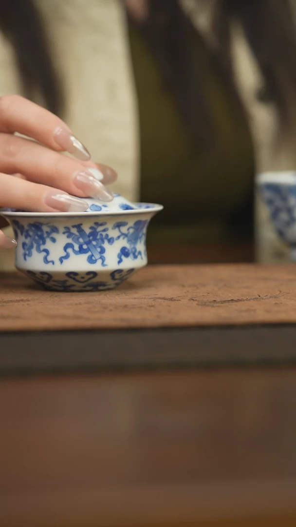 【闪购商品】杯柴窑青花破价福利