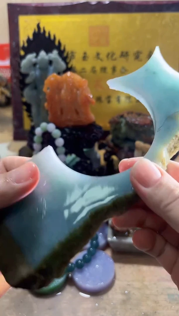 未镶嵌挂件翡翠A货常星8209