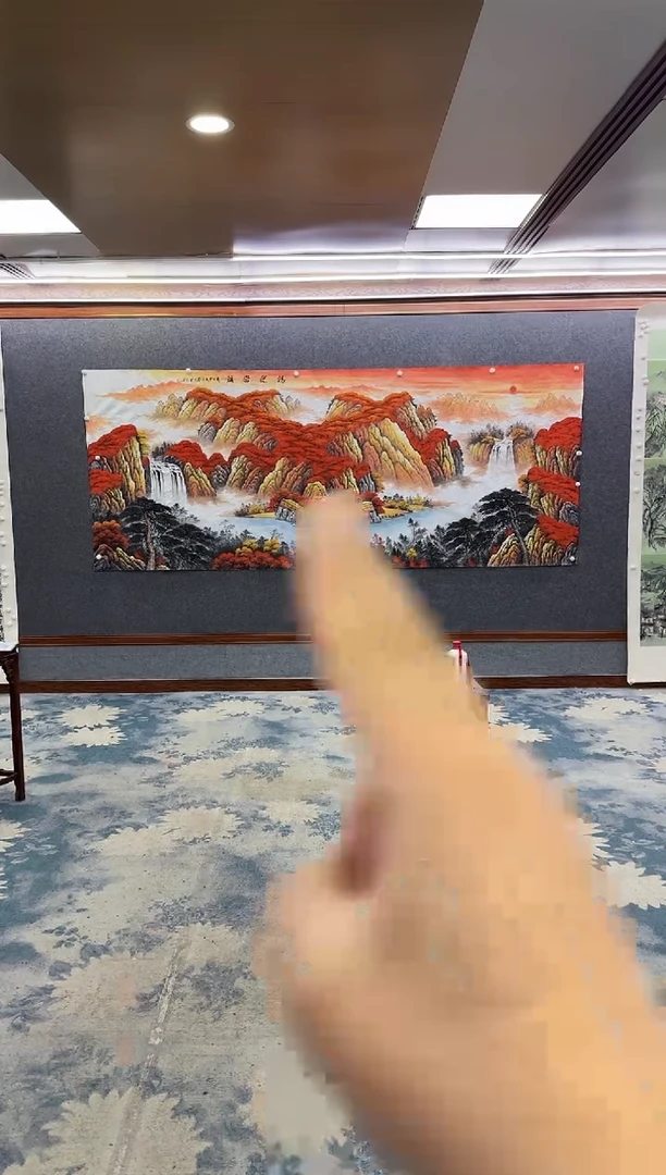 国画Y-刘雪红-大丈二-山水画