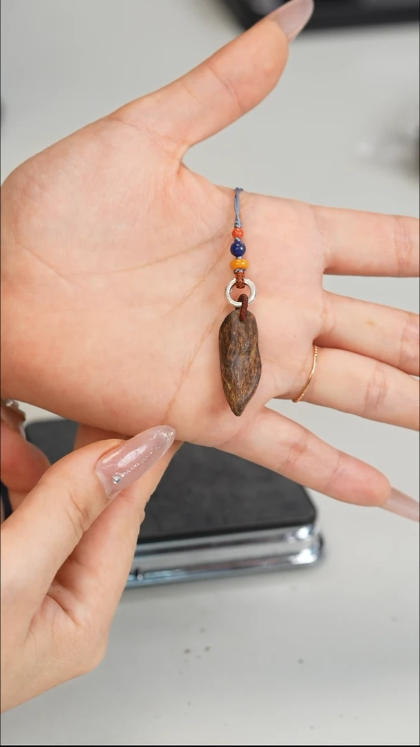 沉香沉香碎屑莱特沉水手机挂件