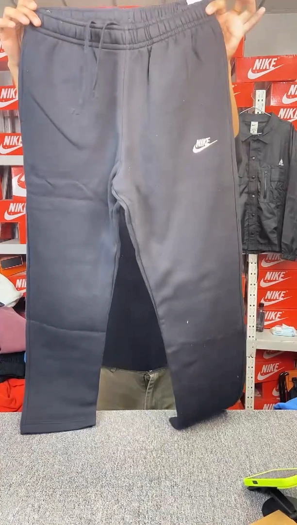 品相【S级】刺绣勾黑色长裤 瑕疵直播间过款 尺码180XL