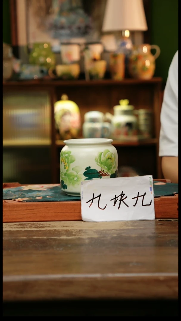 瓷片景德镇纯手工釉下彩精品茶具水杯