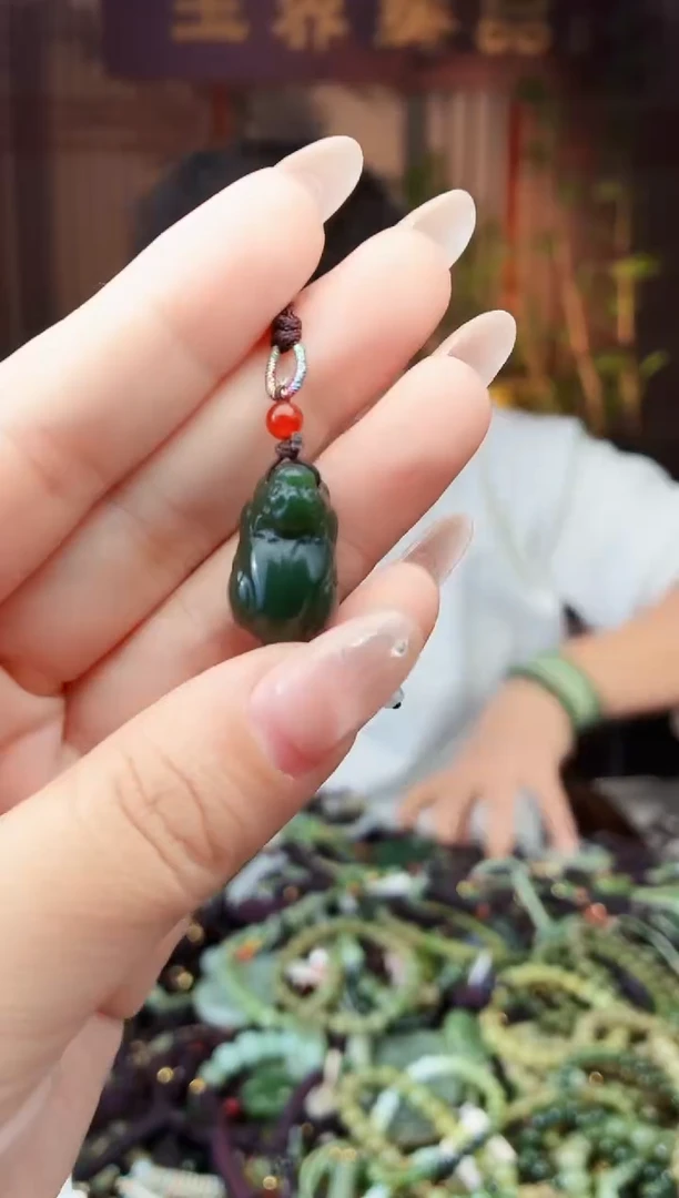 颈饰未镶嵌和田玉多样性发货拍一发一