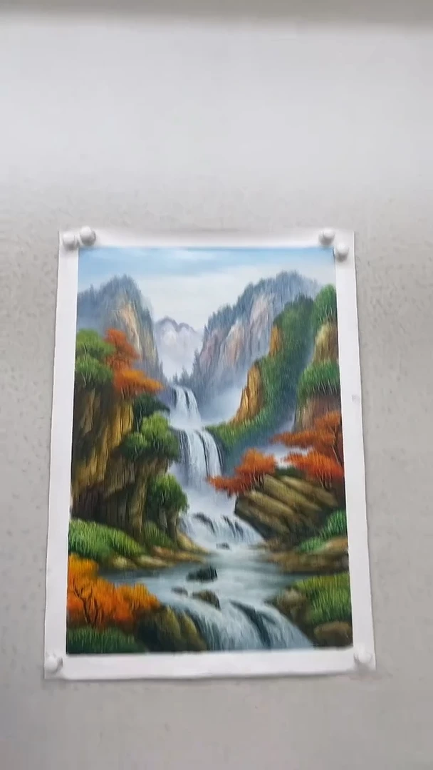 油画油画-山水-麻布-60-90厘米-3