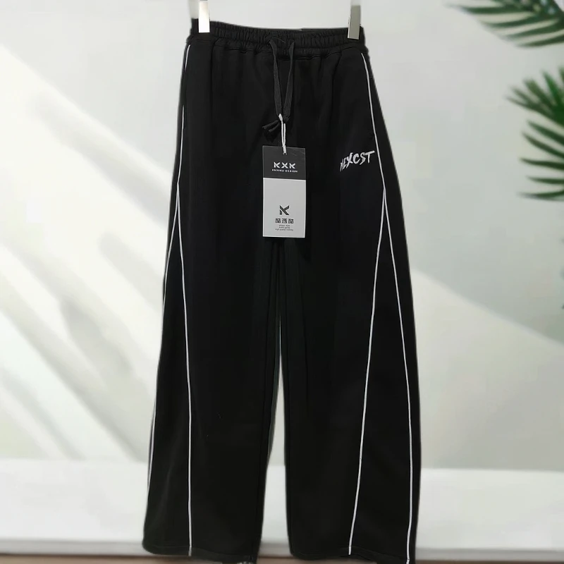 【88746-黑色】青少年春款休闲运动裤