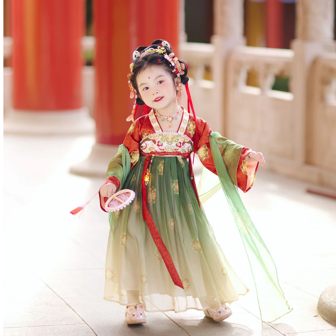 今兮古兮【小夜宴】中国风民族风汉服古风女孩套装2025秋季M904L