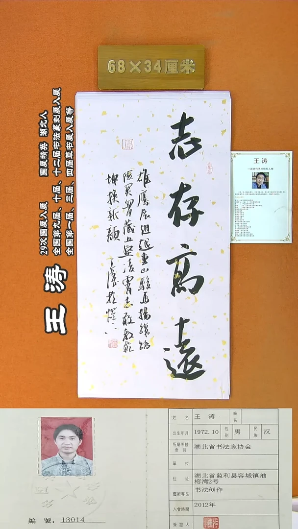 书法56R王涛书法作品