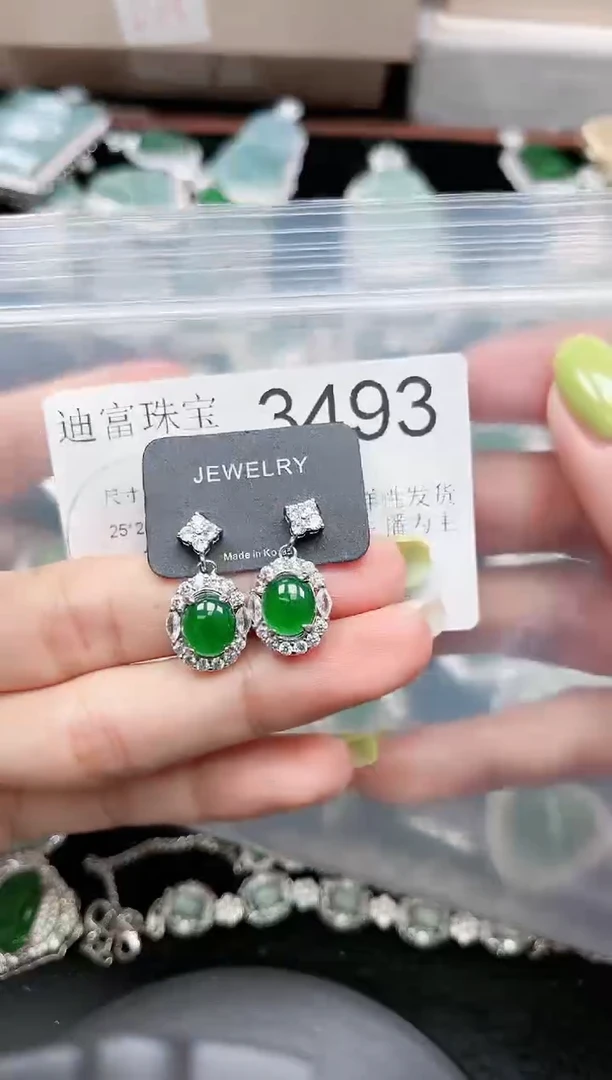 【闪购商品】翡翠颈饰未镶嵌3493赠皮绳