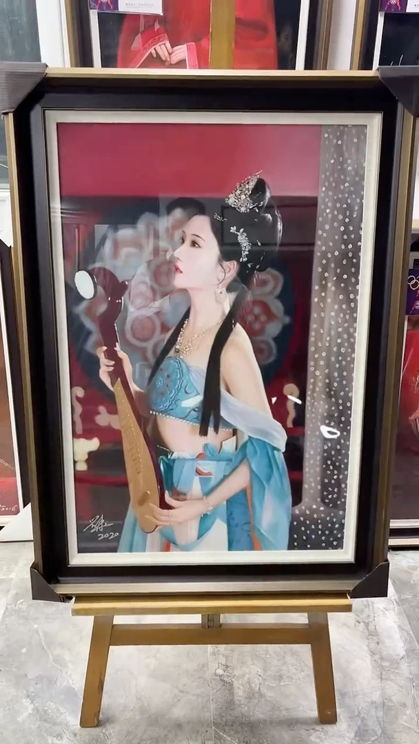 油画刘用华油画作品