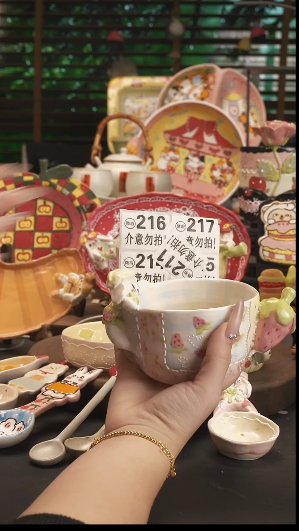 仔*?【原创设计】景德镇手绘陶瓷