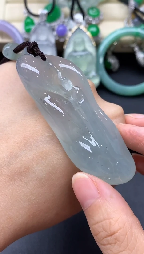 颈饰未镶嵌翡翠630-中国好珍宝