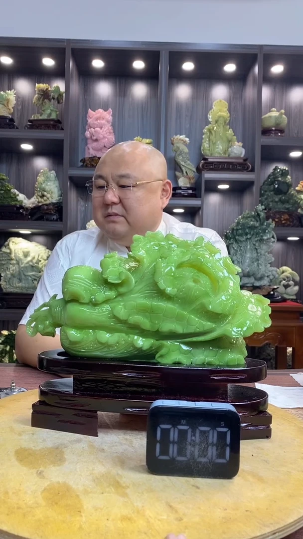 玉赵*赵 玉岫岩料手工雕刻摆件居家装饰送礼一物一图