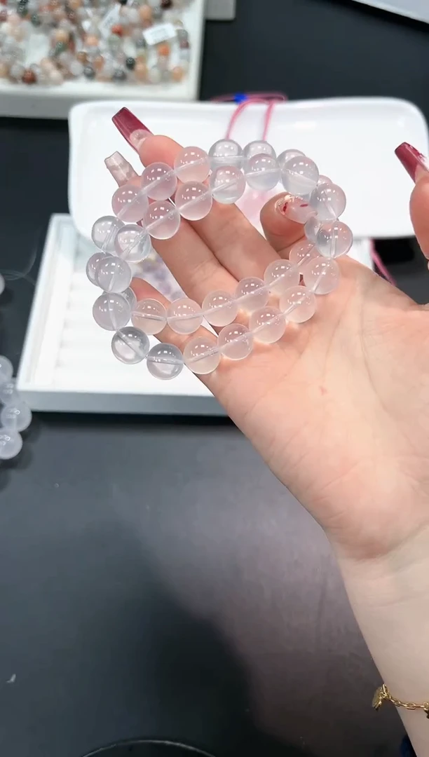 【闪购商品】水晶手串未镶嵌8d多样性发其一/1条默认微瑕