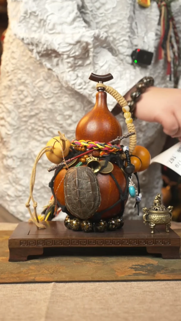 【闪购商品】165大漆葫芦一物一拍记葫堂出品