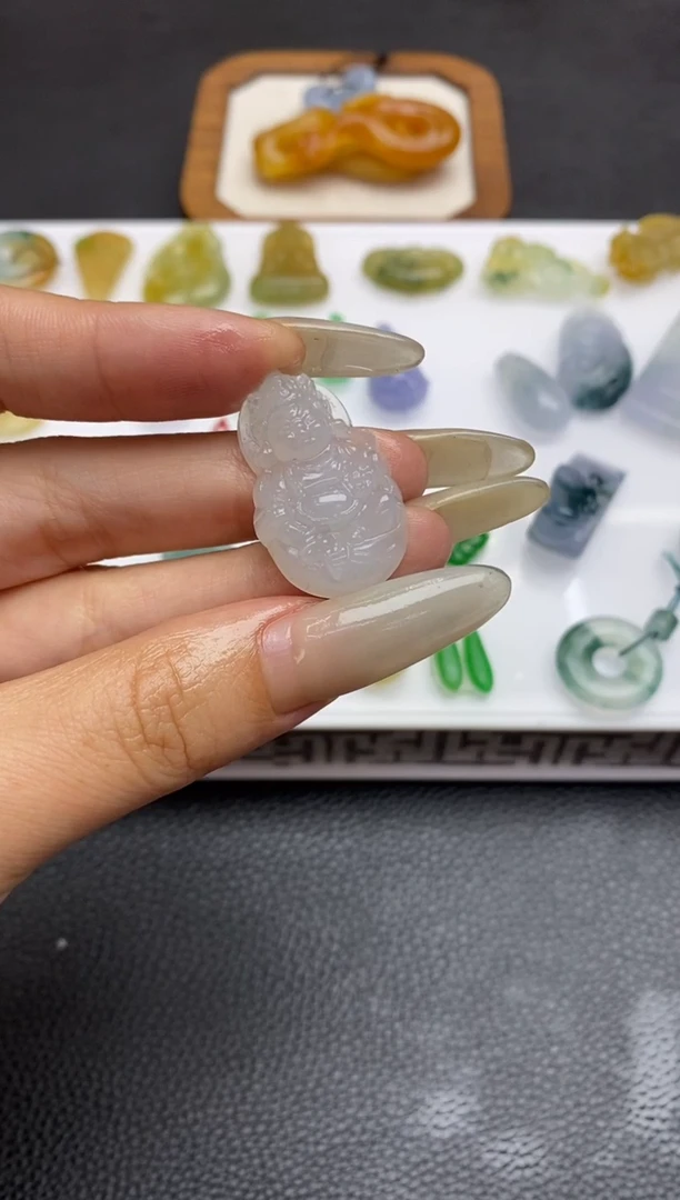 定制翡翠未镶嵌翡翠毛货~