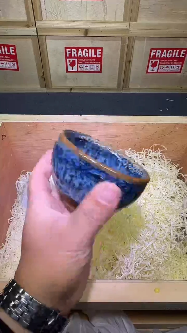 茶盏蓝孔雀将军主人杯精选