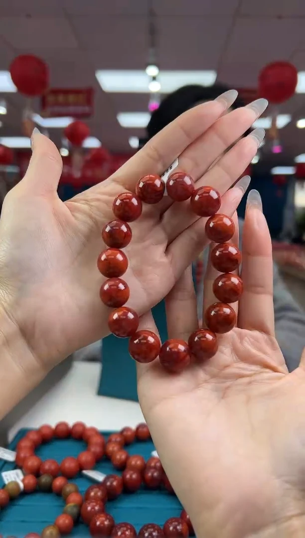 【闪购商品】南红玛瑙手串未镶嵌1.26-（多样式）