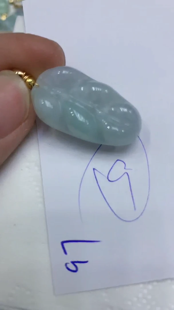 颈饰未镶嵌翡翠缅甸A货翡翠