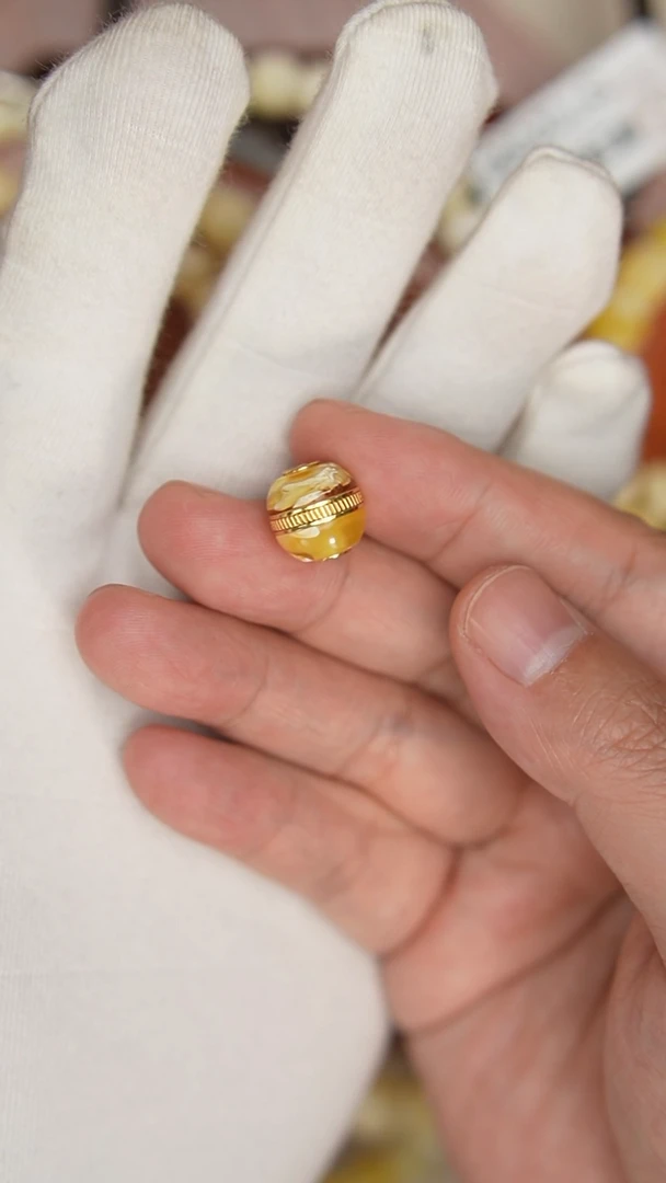 【闪购商品】蜜蜡珠宝奇石未镶嵌约12mm+（单件）