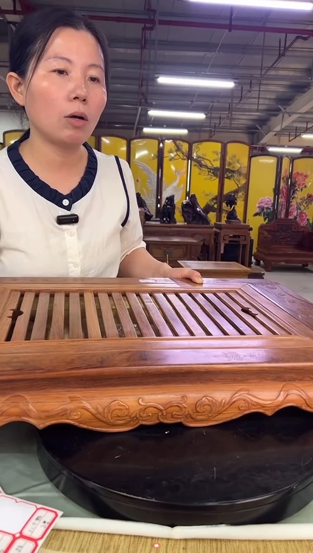 木大*YD18AMK-160116-卷云纹方杌