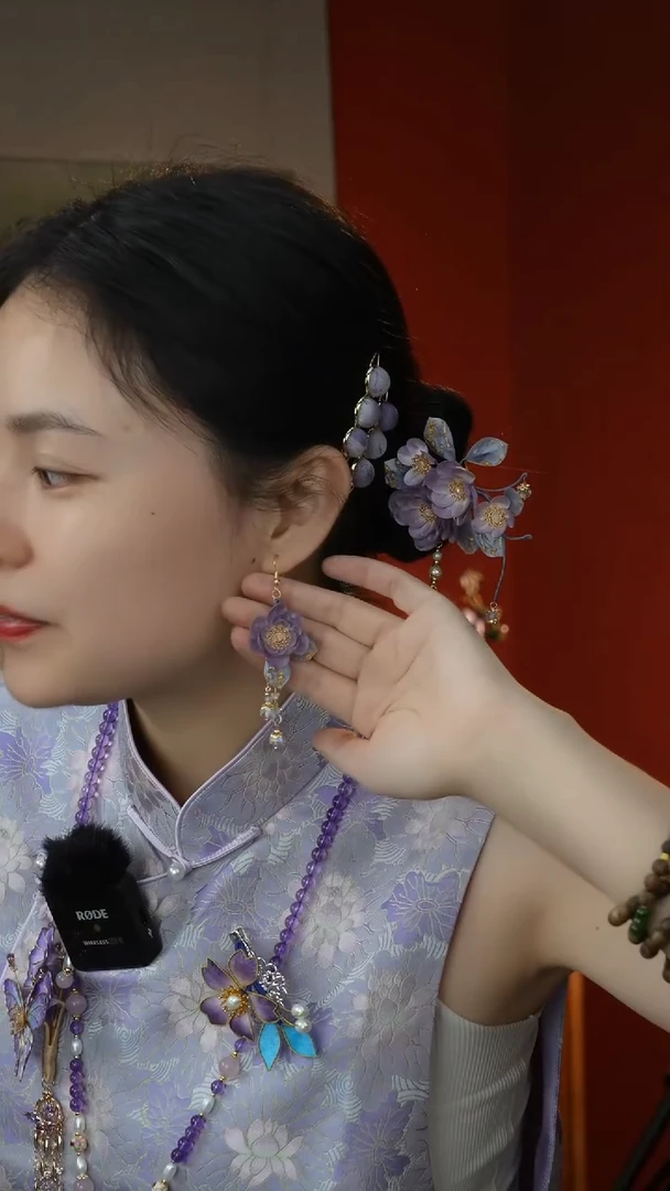 刺绣纯手工非遗国风饰品