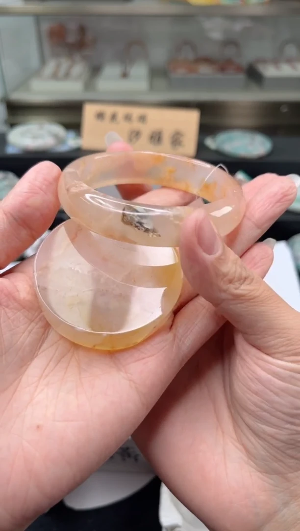 未镶嵌手镯石英质玉58圈口（赠品镯心）3751620