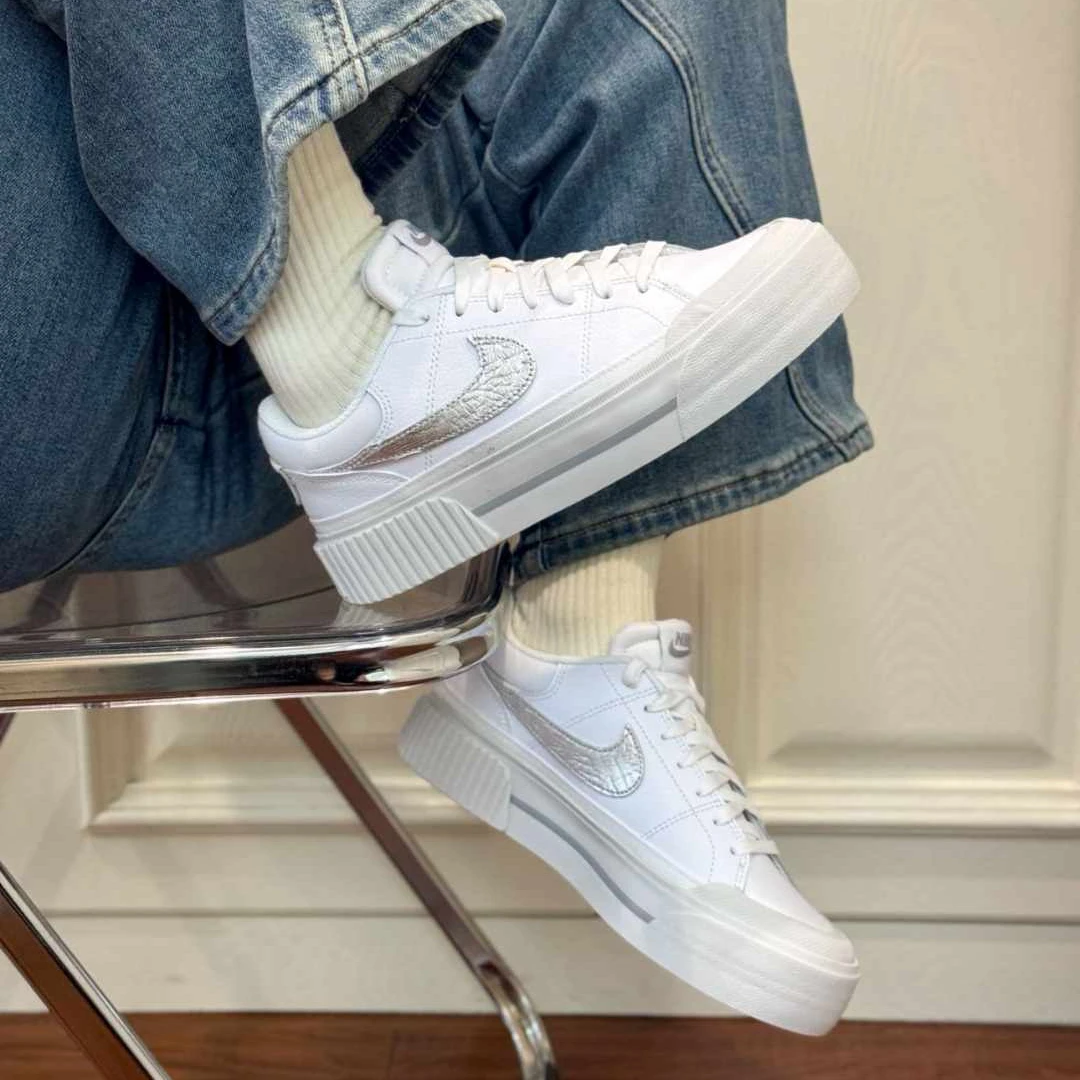 NIKE耐克2025女子WMNS COURT LEGACY LIFT休闲鞋HQ2307-100