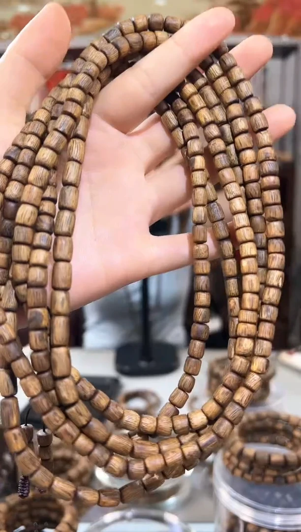 沉香碎屑沉香680号桶珠多勾丝粉末多样性发一615