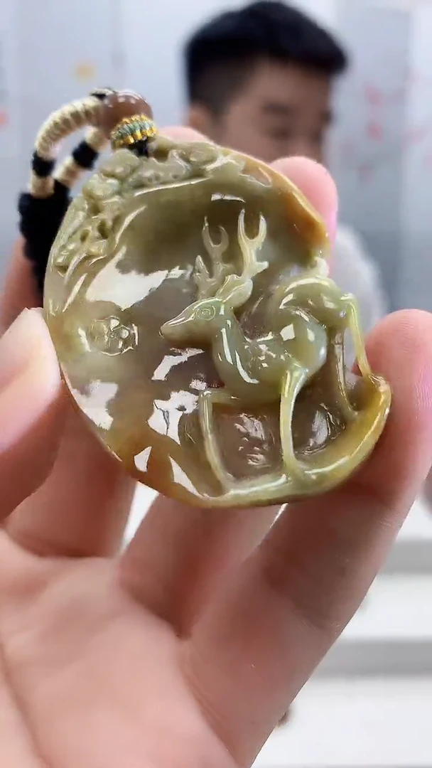 定制翡翠未镶嵌5028bb-毛货挂件113