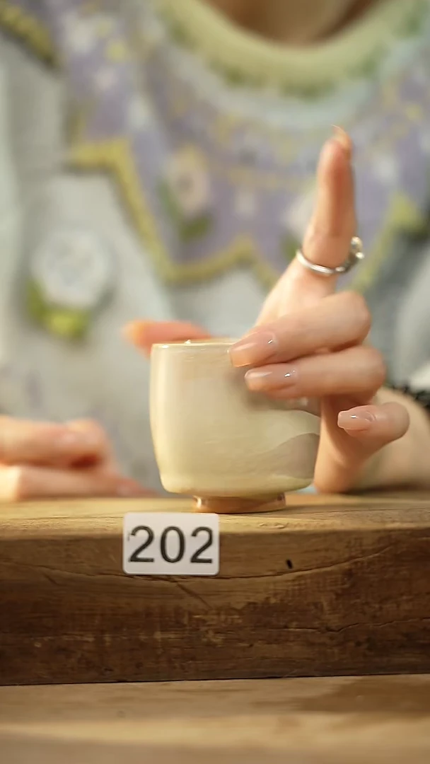 【闪购商品】瓷片福利 柴烧 松针 主人杯