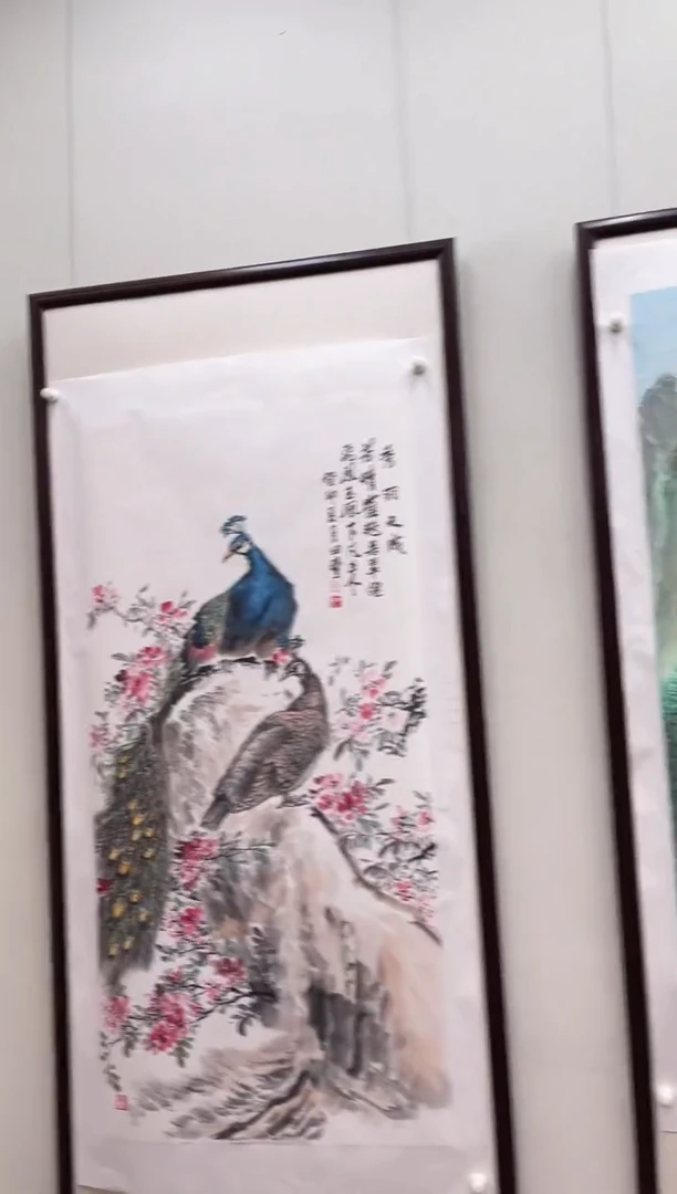 国画古*田丰---红袍原作---无框---