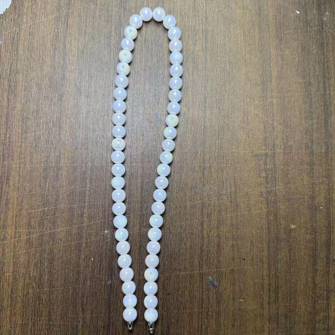 夏老师【珍藏精品】神龙蛋白蛟珠项链A171