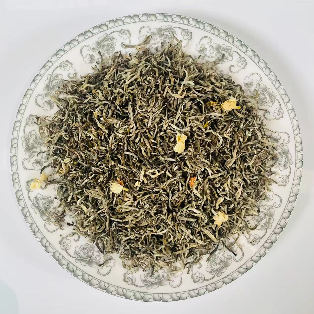 九窨福建断芽王飘雪浓香型茉莉花茶