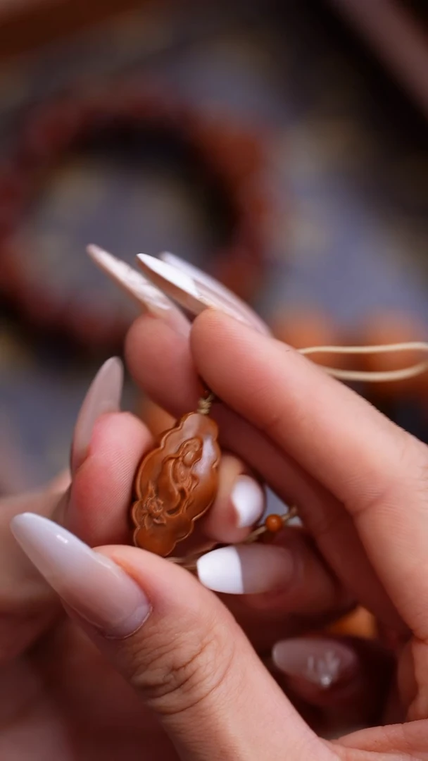 橄榄核手串苏工橄榄核