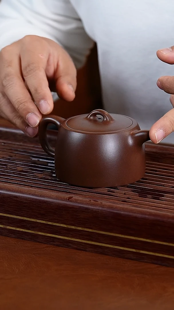 茶壶紫砂冯美婷井栏壶230cc