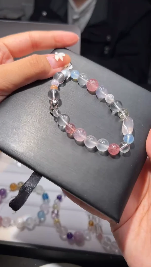 未镶嵌手链水晶多宝手串