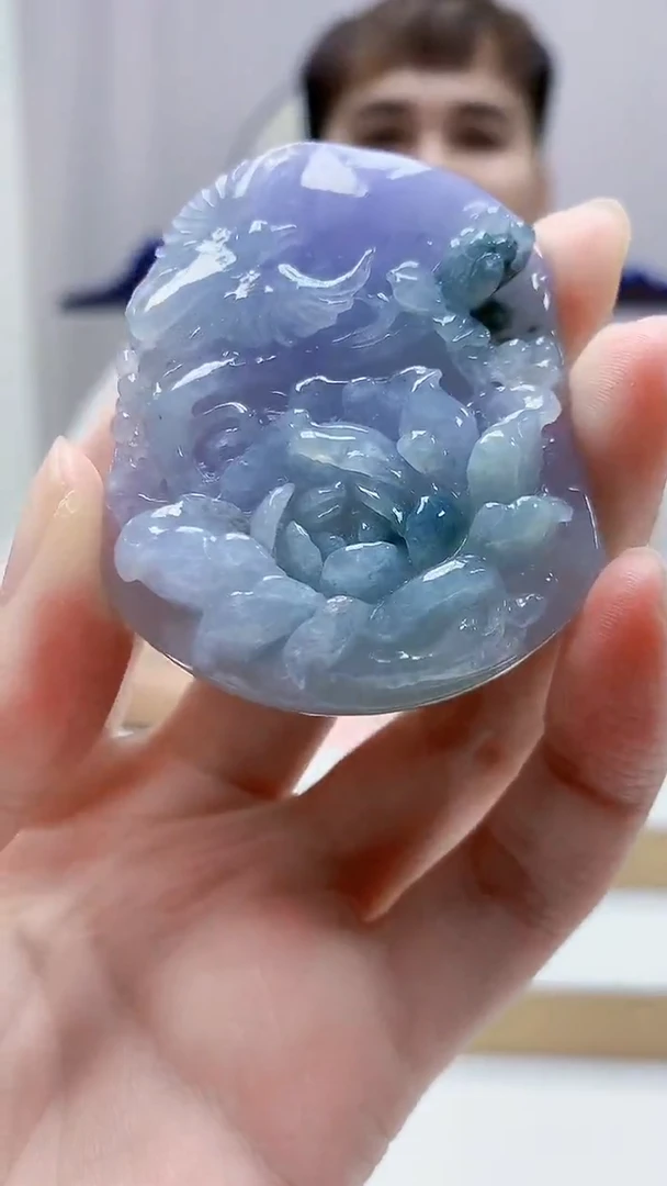 未镶嵌定制翡翠4868zm-毛货挂件66