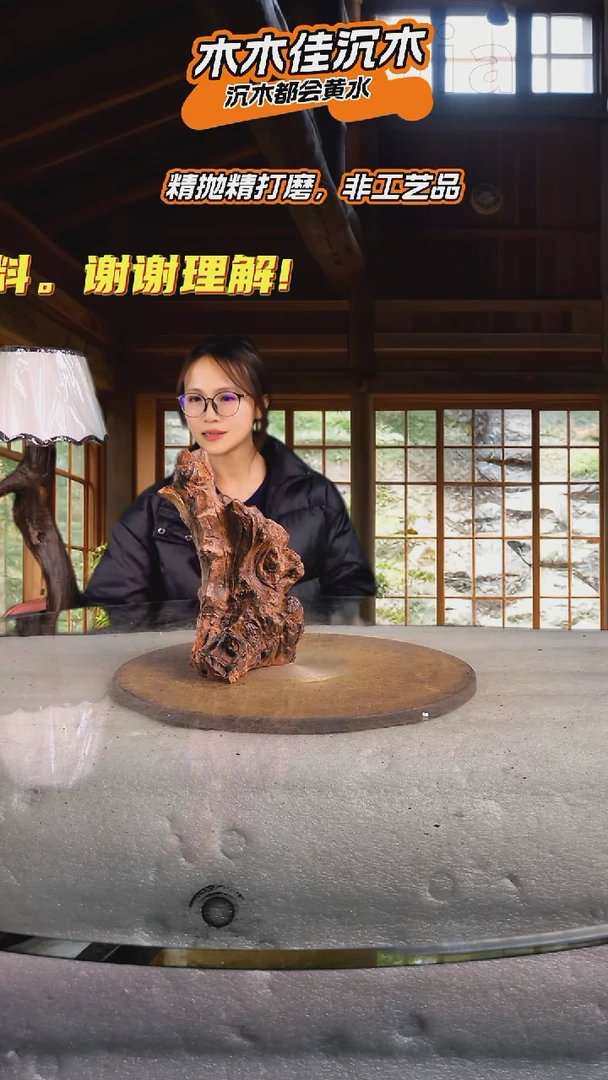 阿*木木佳沉木鱼缸造景-511