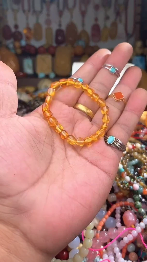 裸石琥珀未镶嵌东***。一物一拍 004362