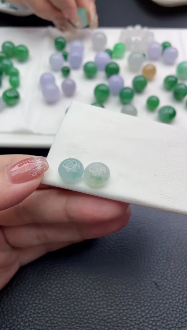 【闪购商品】定制翡翠未镶嵌珠子