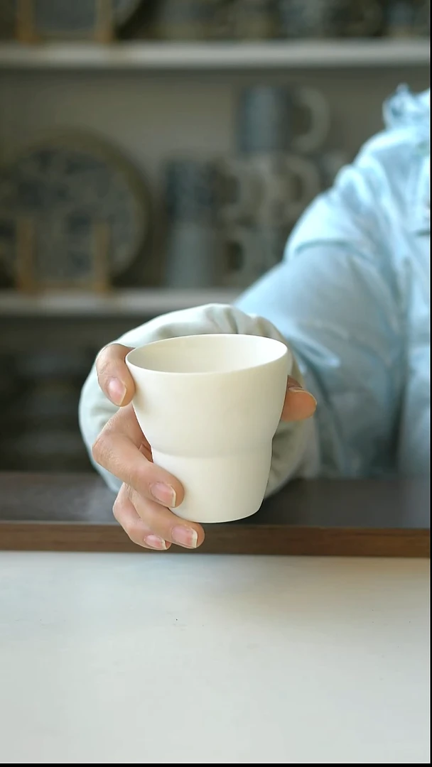 陶出丹麦-vipp极简葫芦杯150ml@4-2@微瑕