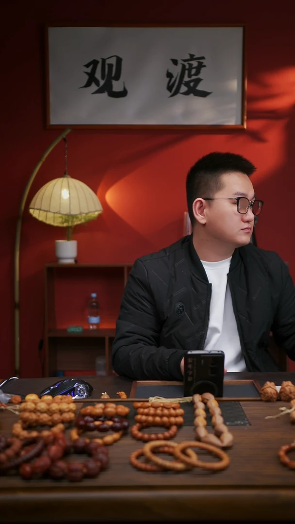 手串橄榄核苏工雕刻手串