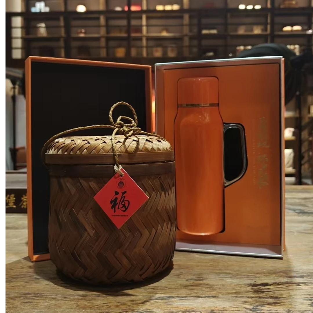 徐小敏(纯好·福|2019搭把把壶600ml) 特级  广西黑茶纯好六堡茶