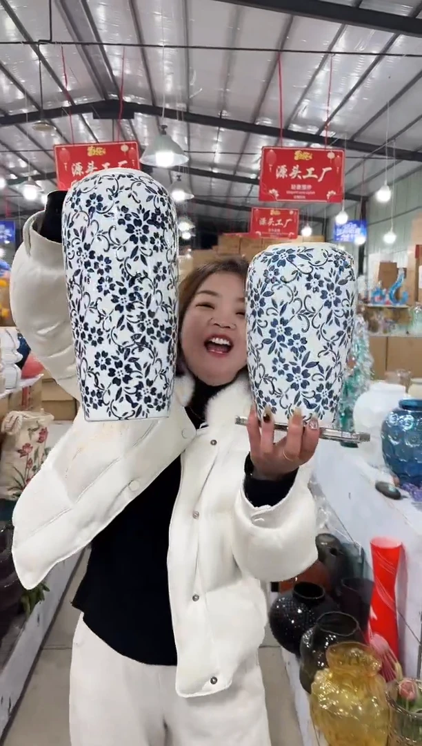 【闪购商品】玻璃于清花器Y-早5一对