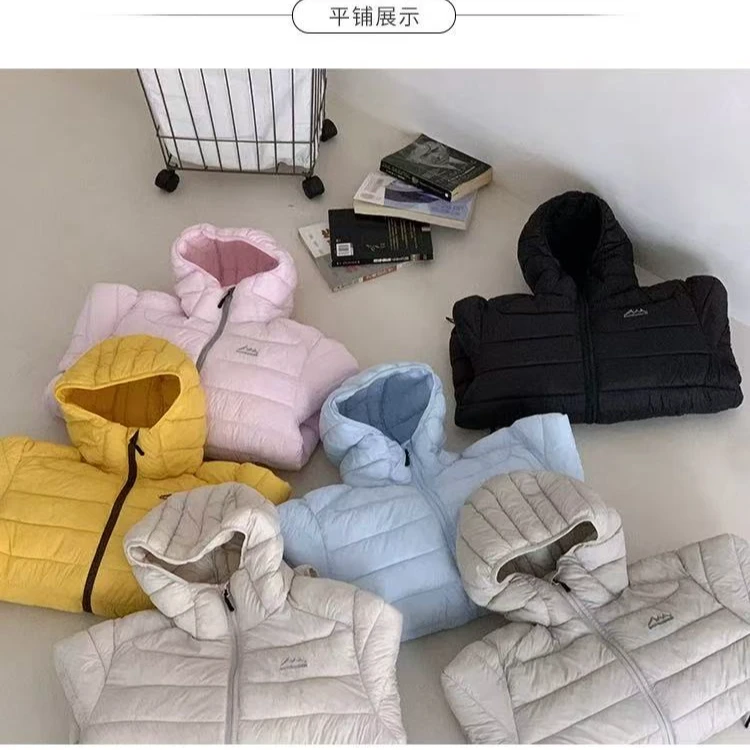 【粉蓝灰黑】排骨棉服冬季AIFEI修身短款保暖外套