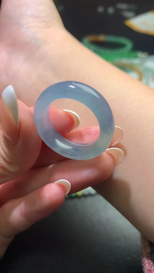 未镶嵌定制翡翠毛货 18-21圈口  7-5