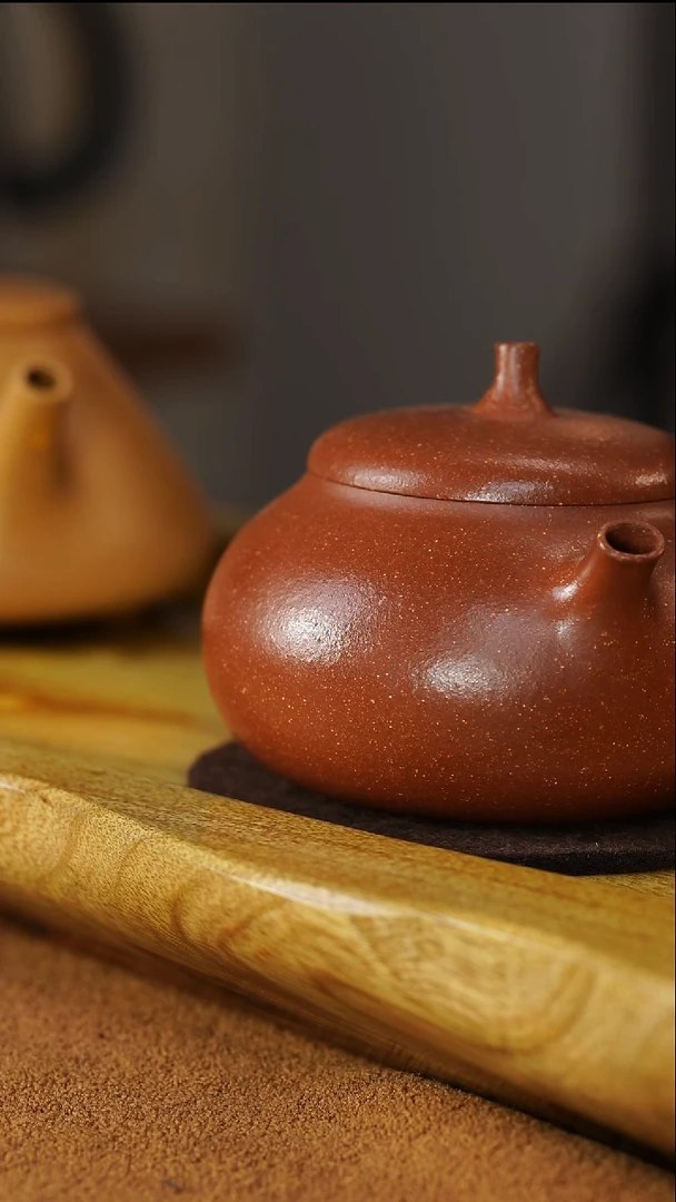 工堂直营精工半手紫砂壶将坡玉瓜