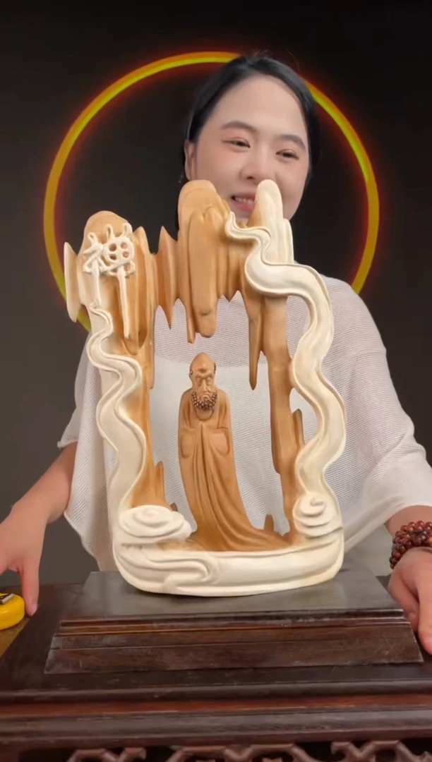 柏木（崖柏）手工摆件,先抢先得! 编号:138