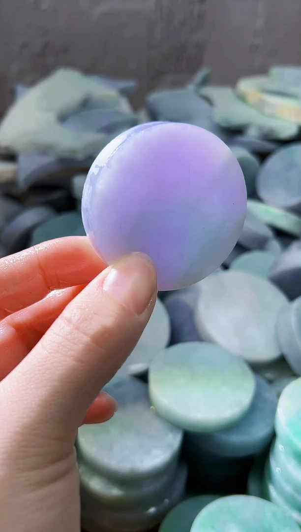 裸石翡翠天然翡翠A货余 南 522